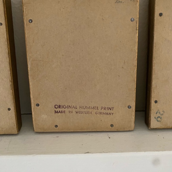 HUMMEL Vintage Lot of 4 Miniature HUMMEL Pictures West Germany Collectibles. - Picture 13 of 13